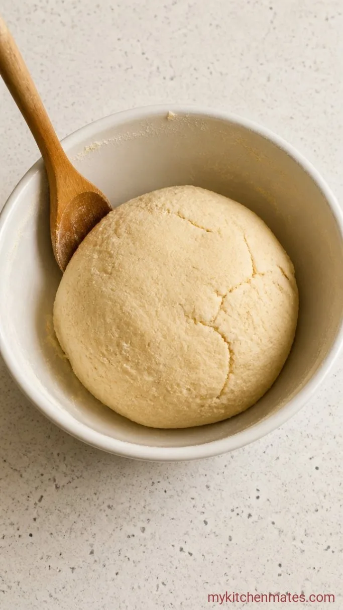 Authentic Mexican Sopes: Crispy Fried Masa Cakes Step 1: Mix the Masa Dough