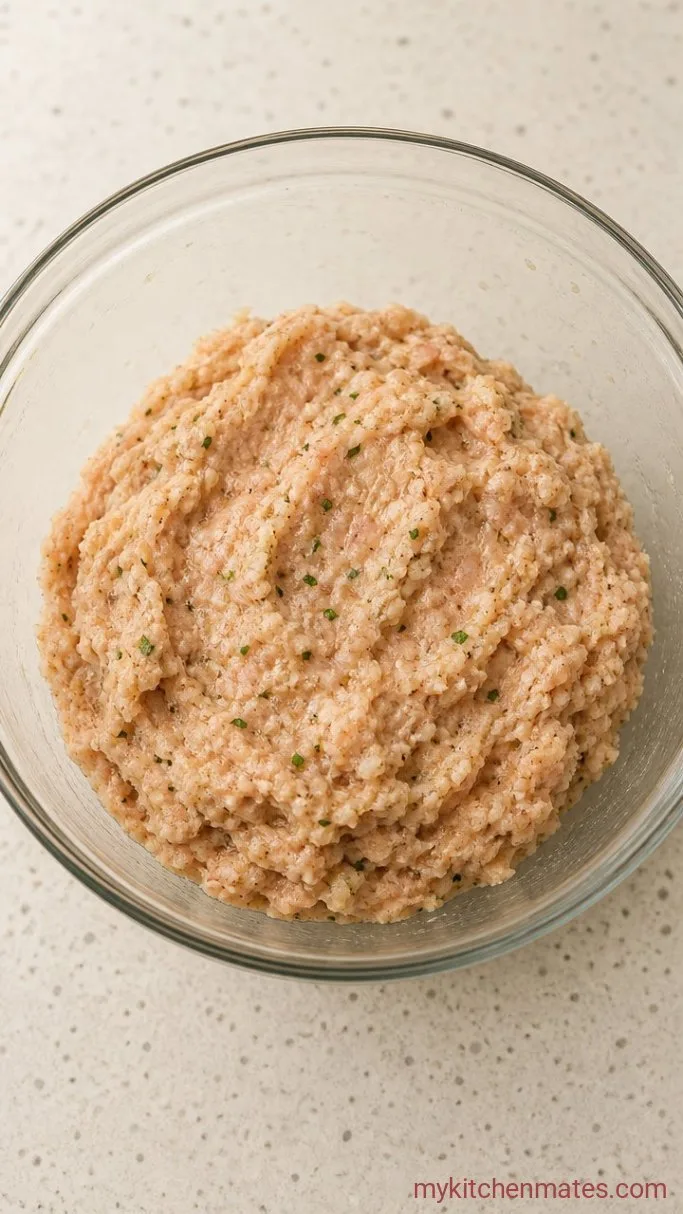 Step 1: Mix the Meatball Base