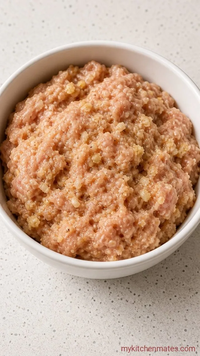 Step 1: Mix the Meatball Mixture