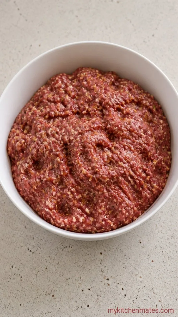 Step 1: Mix the Meatball Mixture