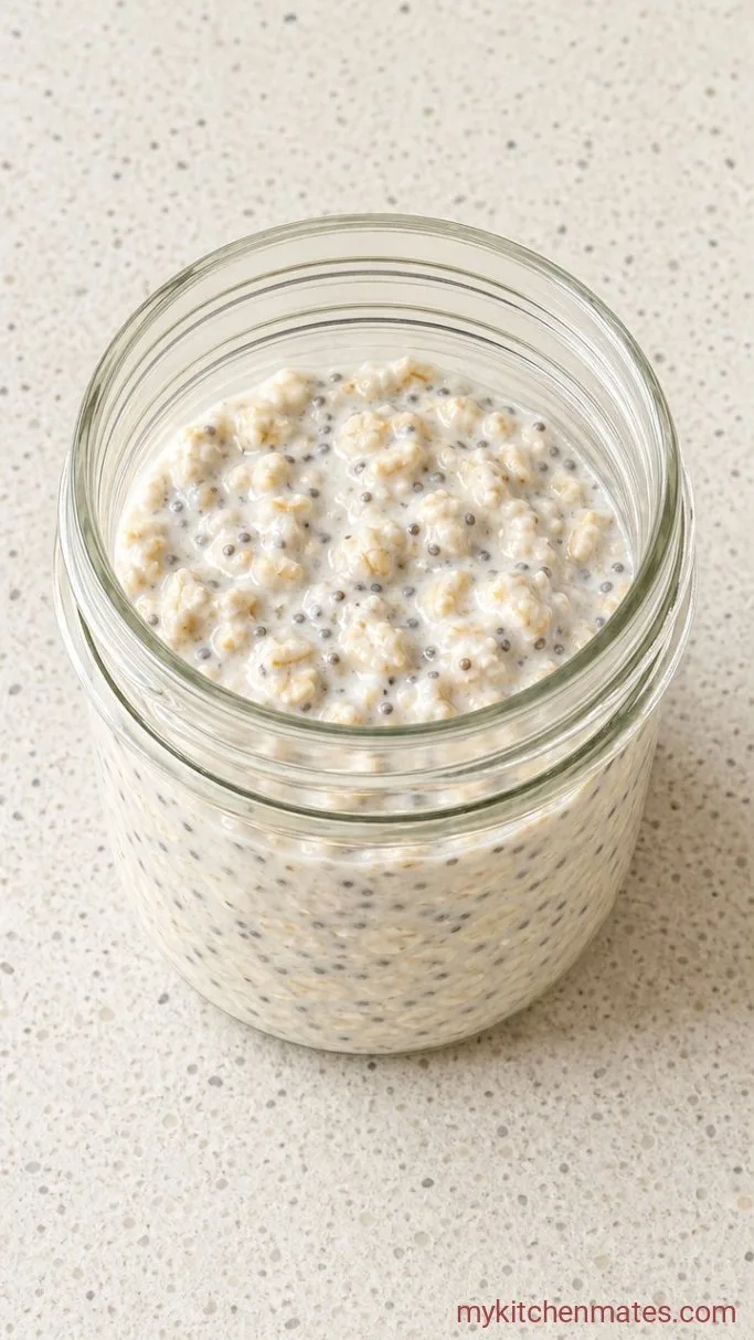 Step 1: Mix the Oats and Liquid