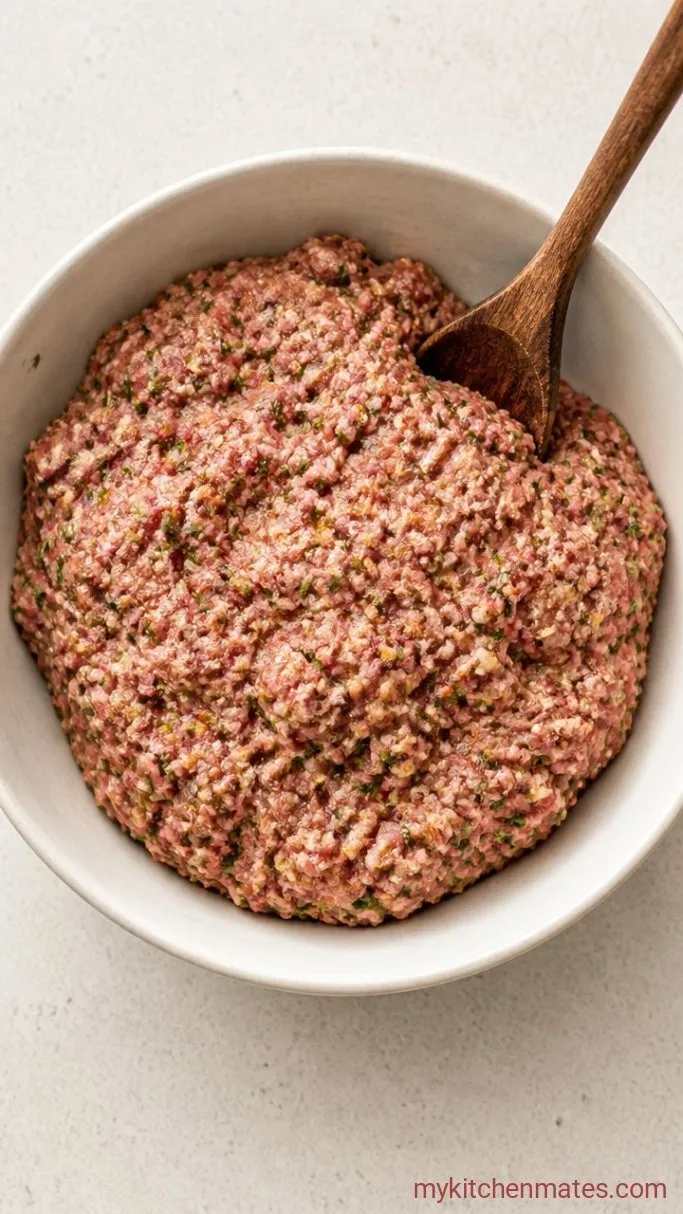 Juicy Dairy-Free Meatballs (No Cheese, No Milk) Step 1: Mix the Panade and Meat