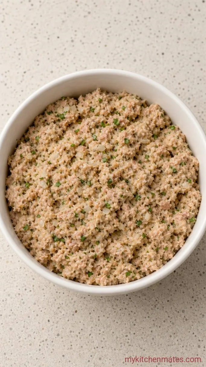 Crispy Air Fryer Tuna Patties (Ready in 20 Minutes) Step 1: Mix the Patties