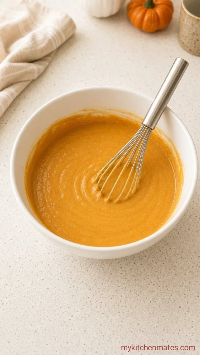 Step 1: Mix the Pumpkin Batter
