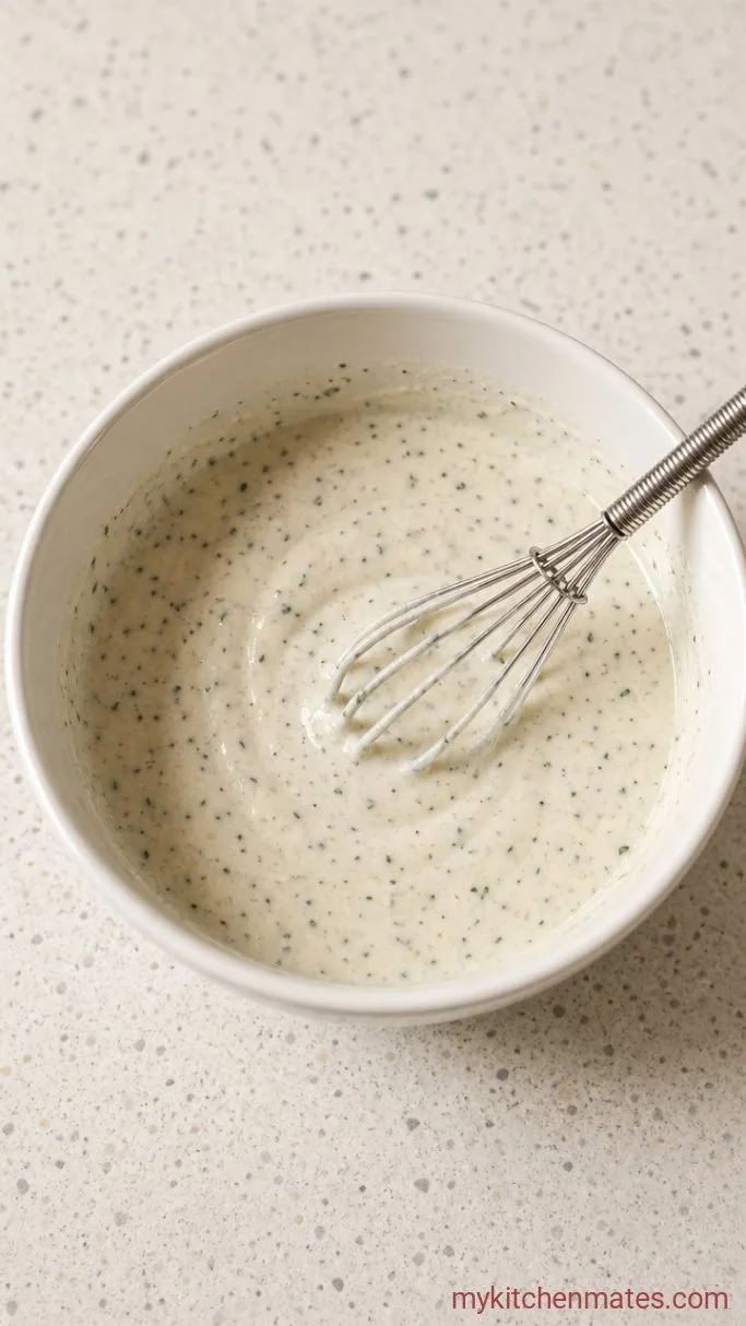 Step 1: Mix the Ranch Coating
