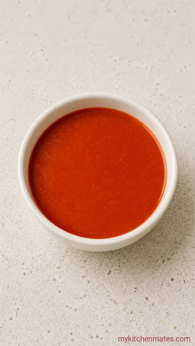 Step 1: Mix the Red Sauce