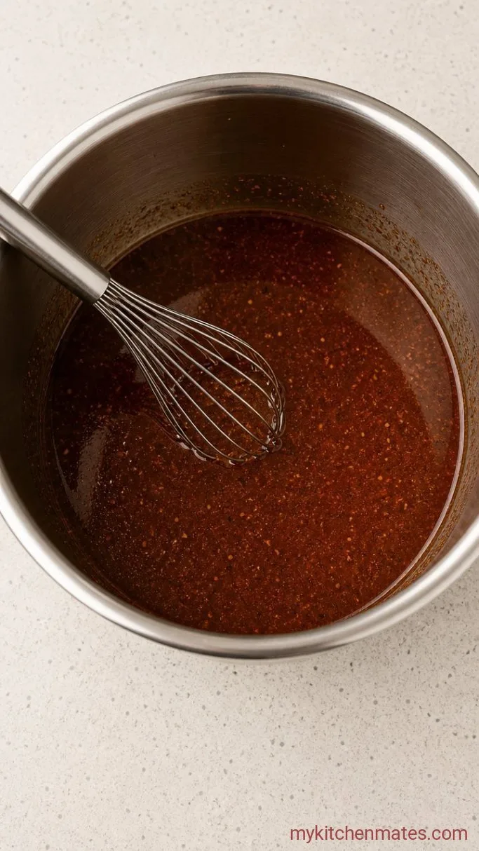 Juicy Instant Pot BBQ Chicken in 25 Minutes Step 1: Mix the Sauce