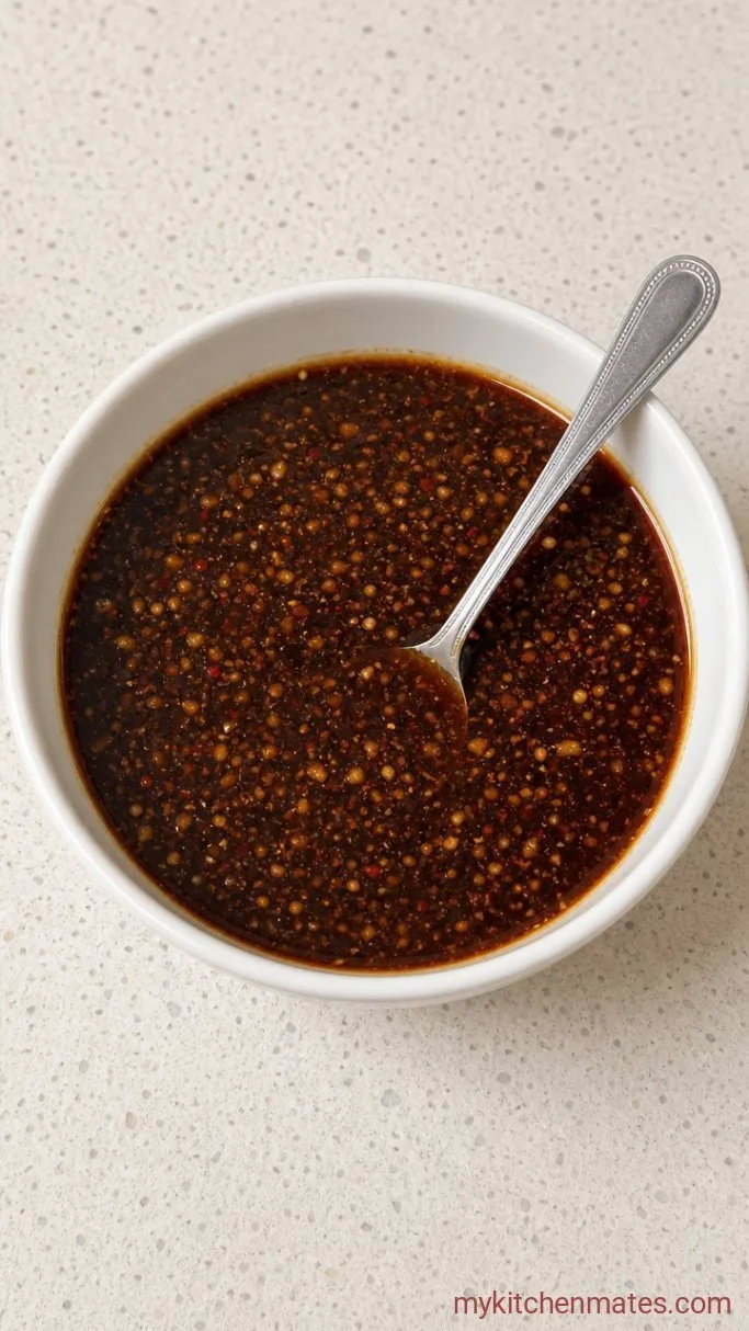 15-Minute Beef Udon Noodles Step 1: Mix the Sauce