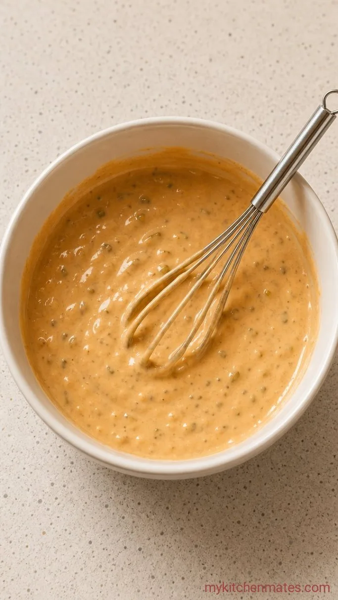 20-Minute Keto Big Mac Smash Burger Step 1: Mix the Sauce