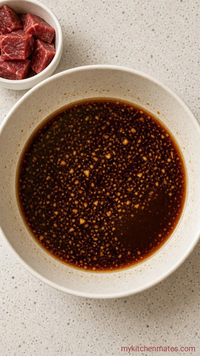 Step 1: Mix the Soy-Ginger Marinade