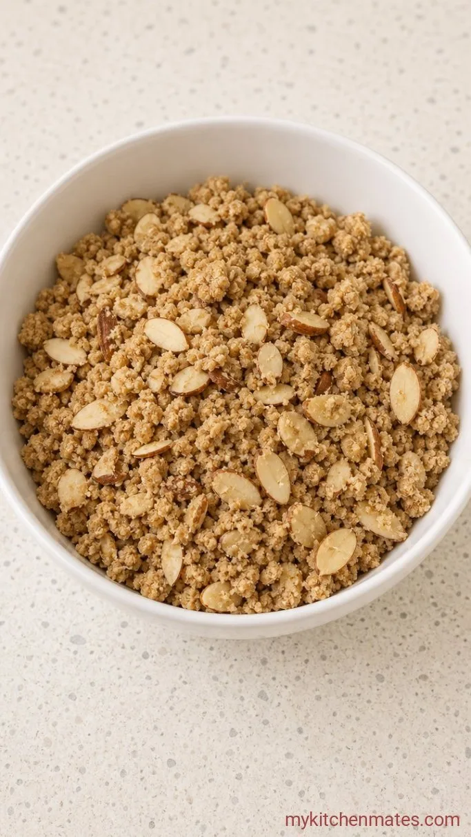Step 1: Mix the Streusel