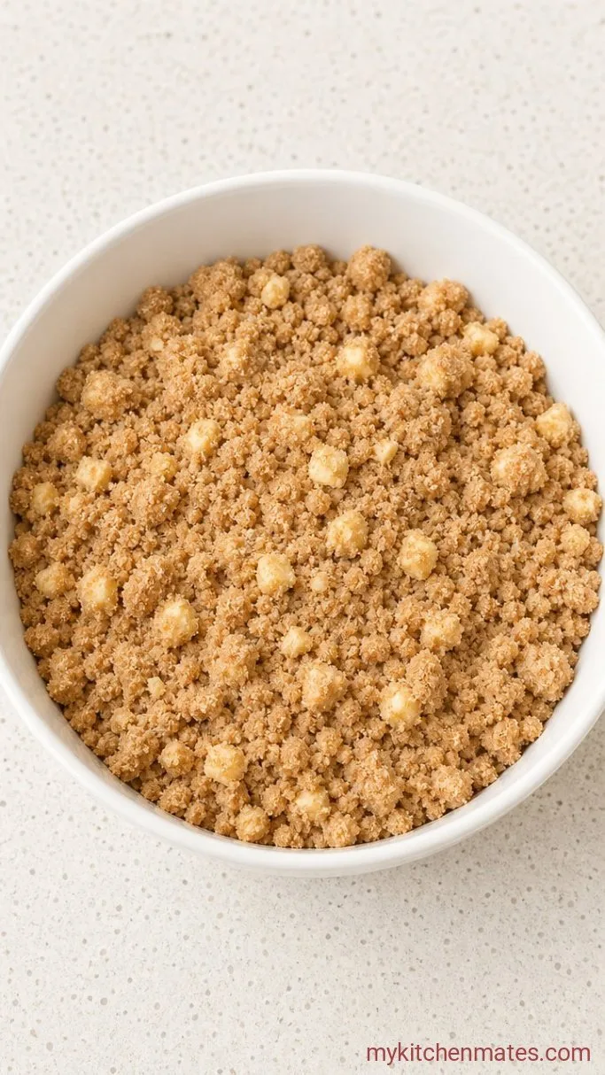 Step 1: Mix the Streusel
