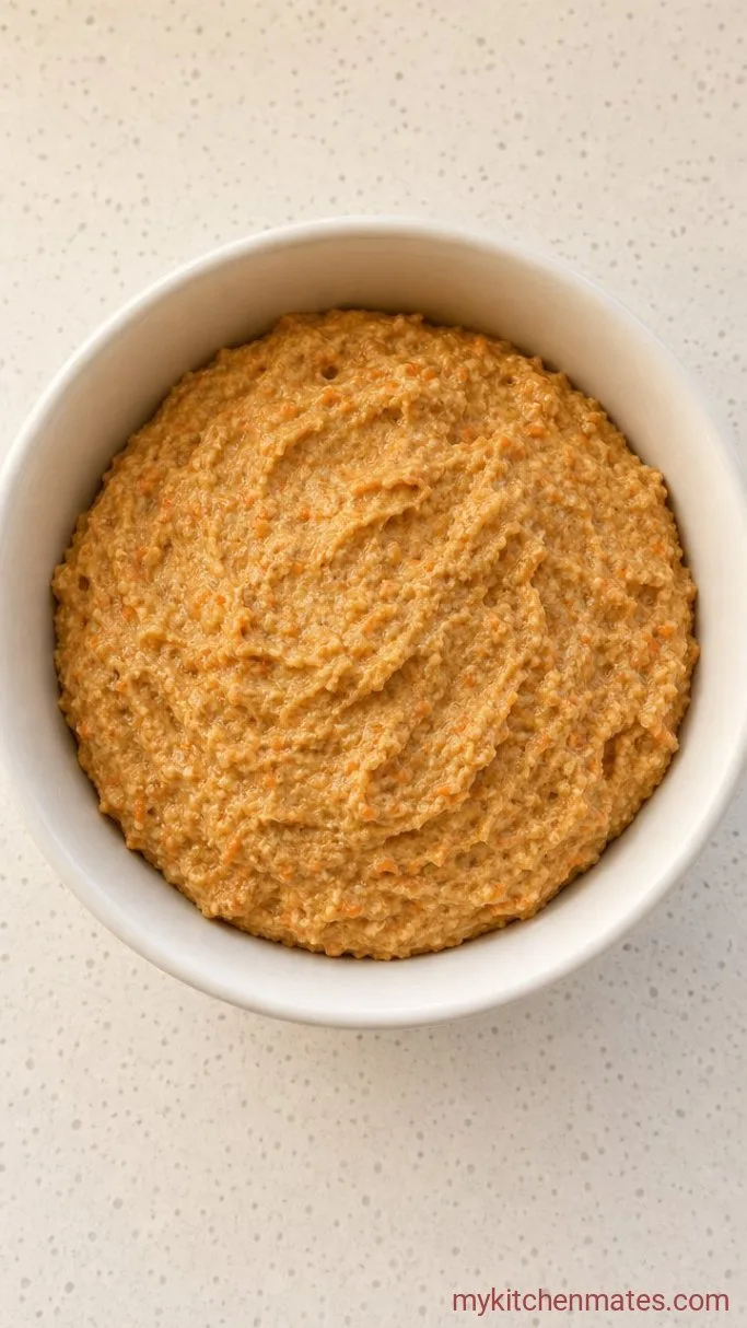 No-Bake Carrot Cake Truffles Step 1: Mix the Truffle Base
