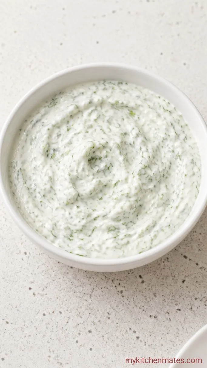 Step 1: Mix the Tzatziki