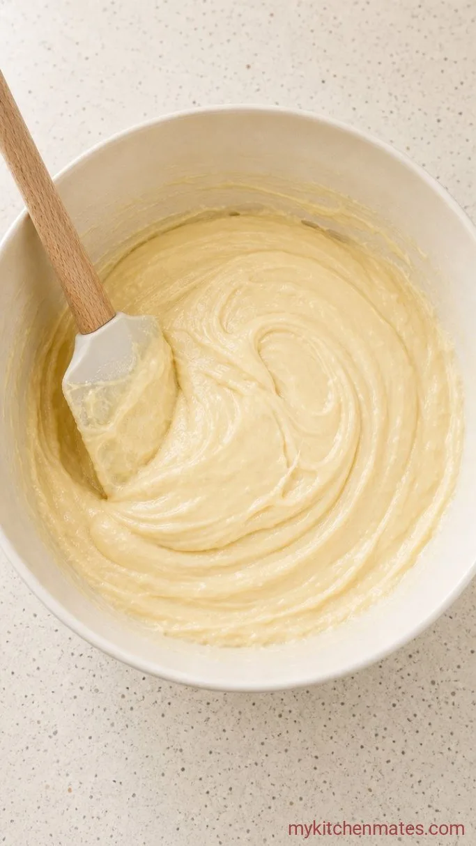 Step 1: Mix the Vanilla Batter