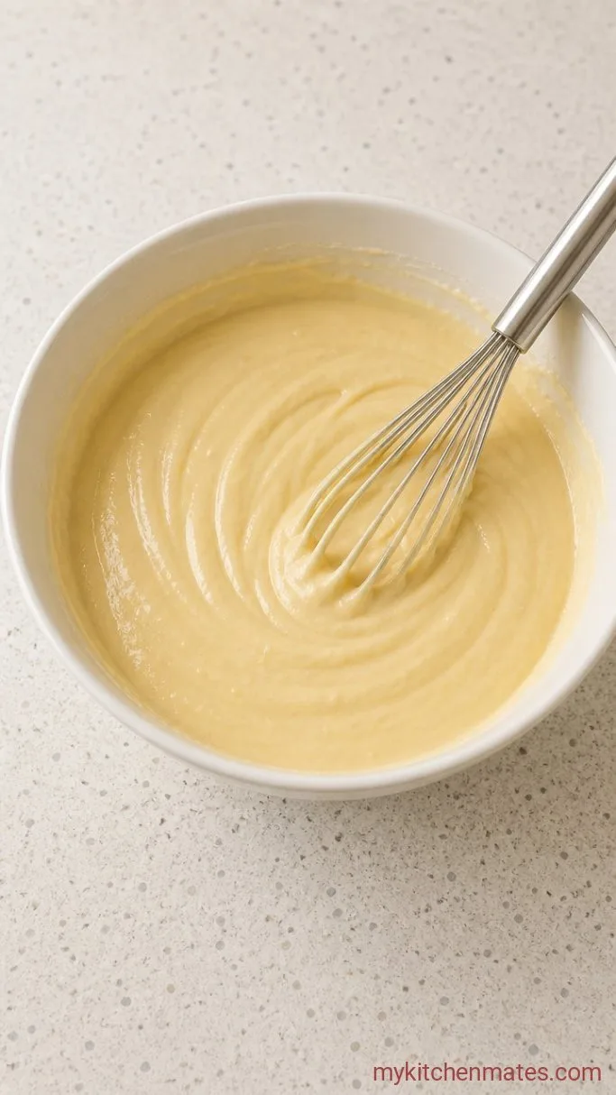 Step 1: Mix the Vanilla Batter