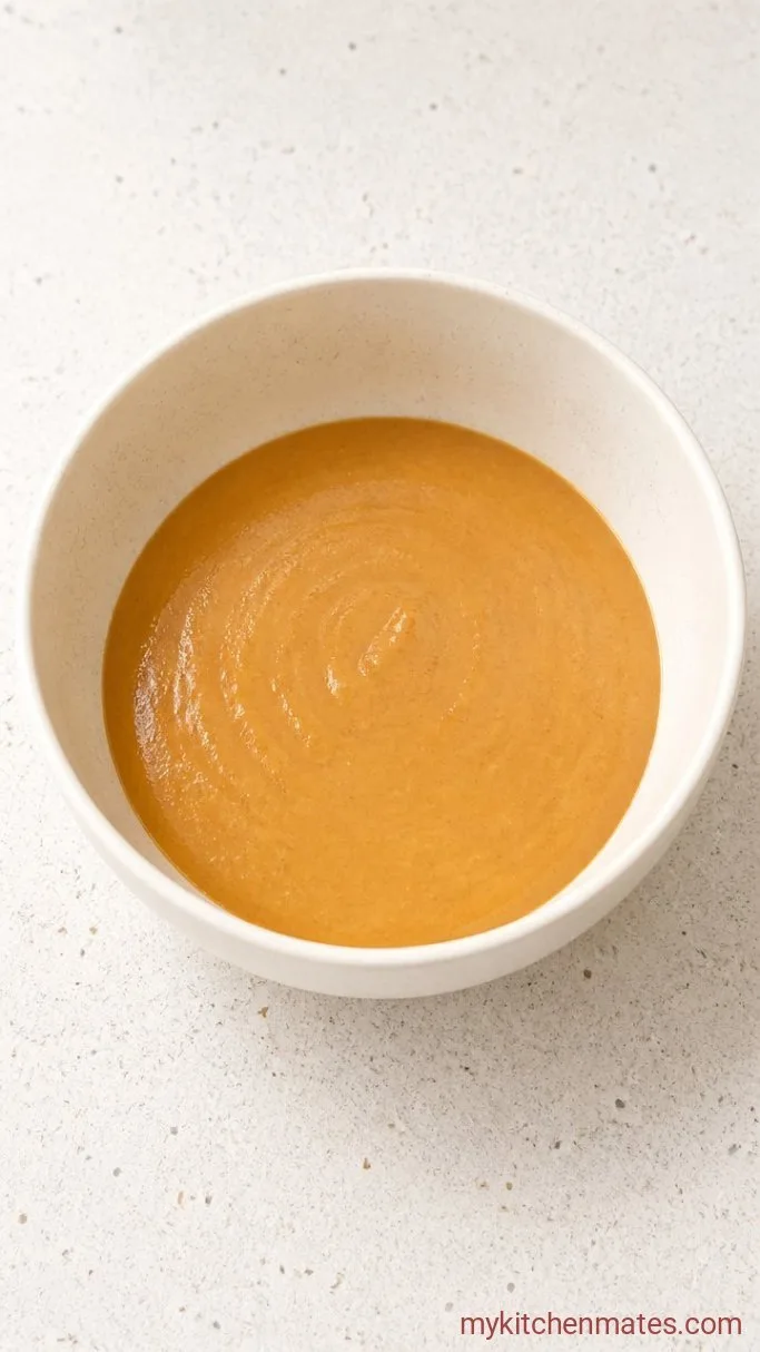 5-Ingredient Peanut Butter Protein Balls Step 1: Mix the Wet Base
