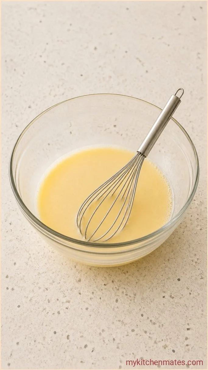 Step 1: Mix the Wet Ingredients