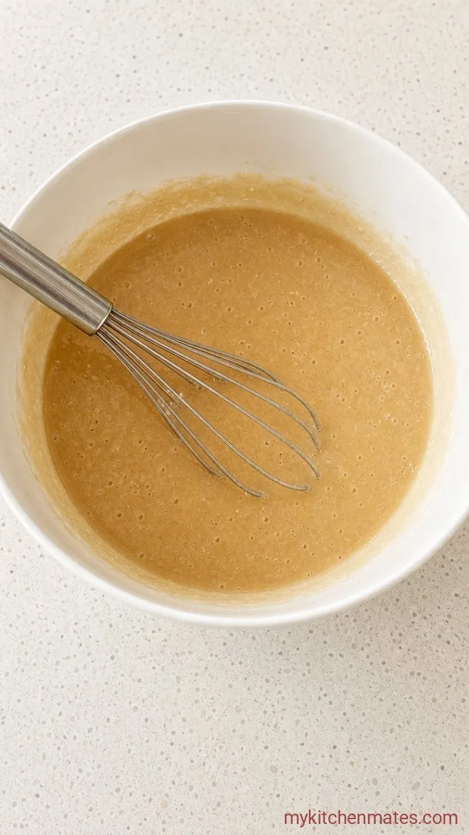 Step 1: Mix the Wet Ingredients