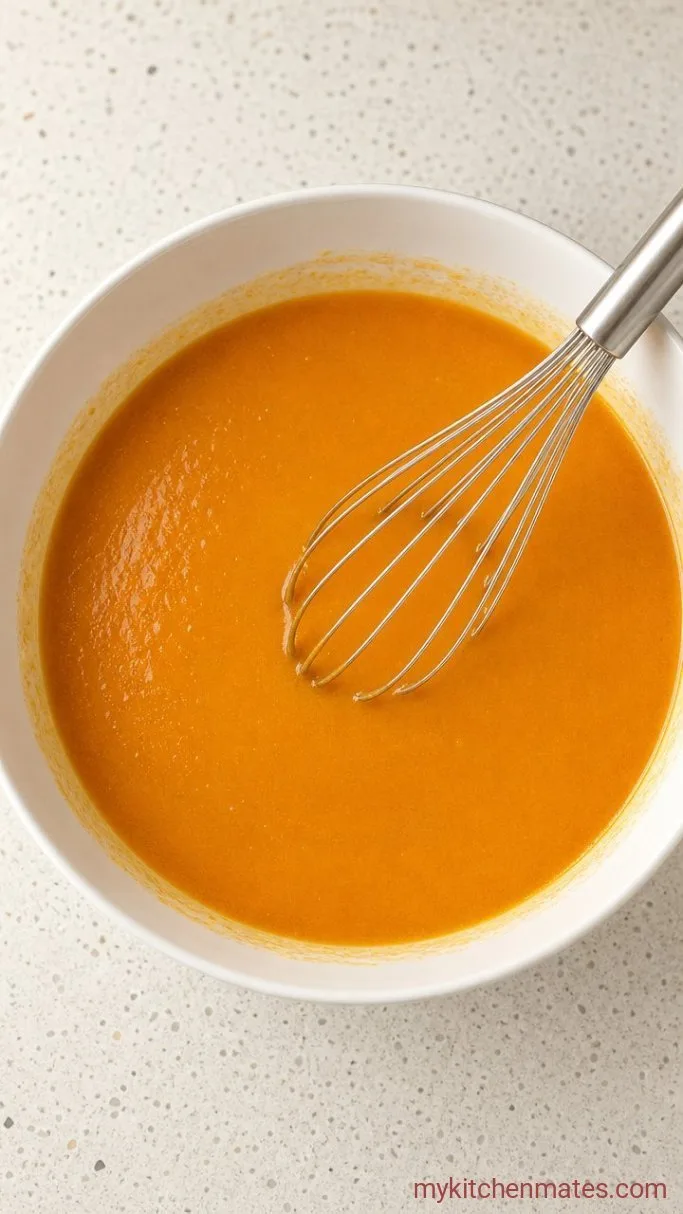 Gluten Free Pumpkin Muffins That Aren't Gritty Step 1: Mix the Wet Ingredients