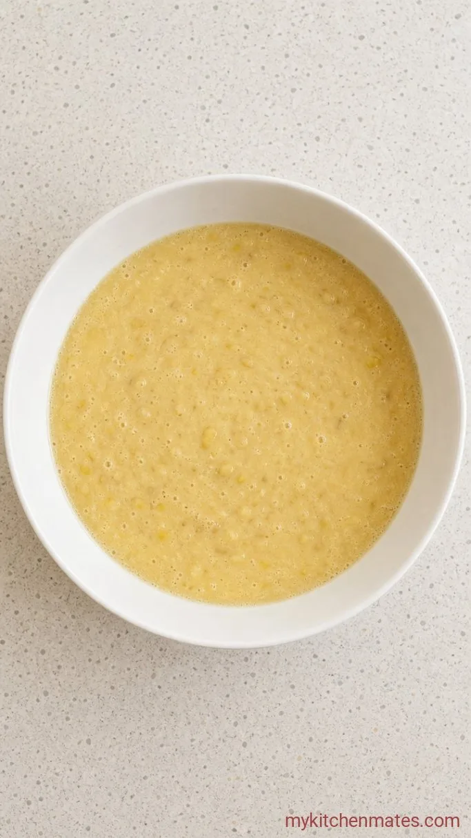 Step 1: Mix the wet ingredients
