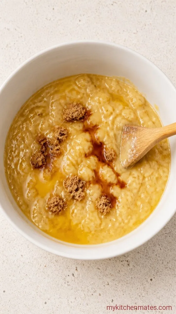 Step 1: Mix the Wet Ingredients