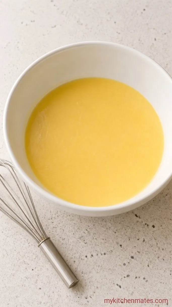 Step 1: Mix the Wet Ingredients