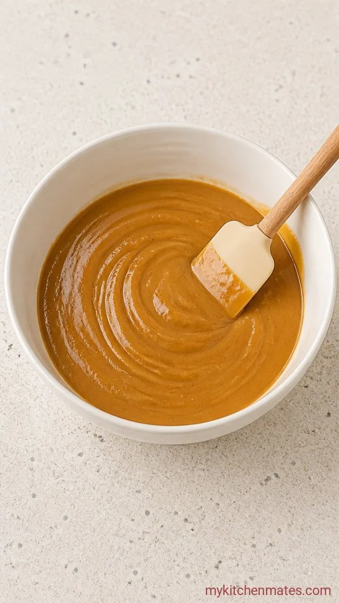 No-Bake Peanut Butter Protein Balls Step 1: Mix the Wet Ingredients