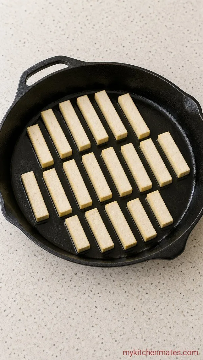 Step 1: Pan-Fry the Tofu