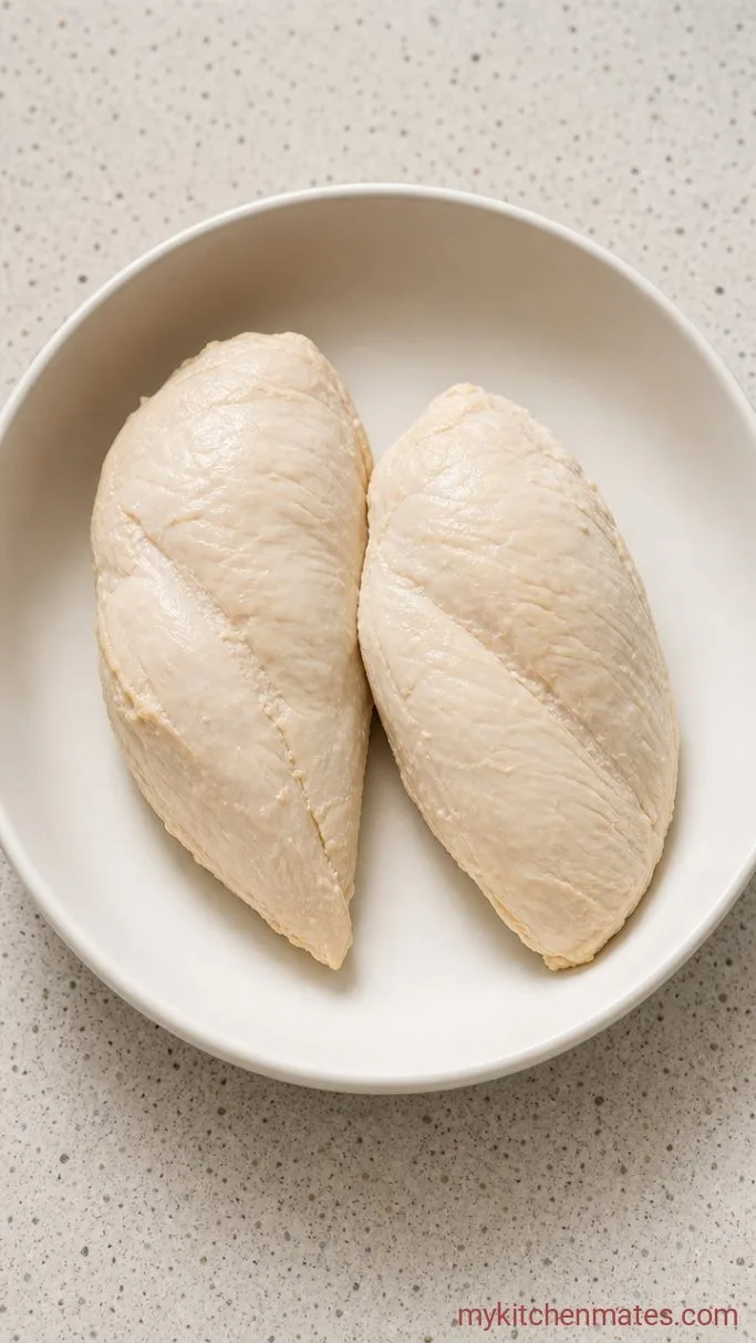 Step 1: Poach the Chicken