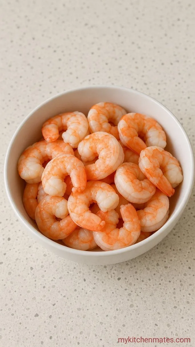 Fresh Shrimp Spring Rolls with Peanut Dipping Sauce Step 1: Poach the Shrimp