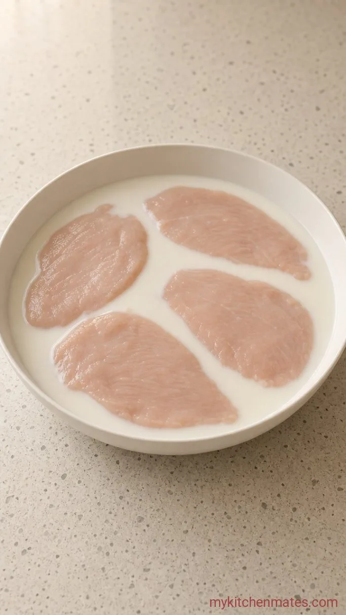 Step 1: Pound and Marinate the Chicken