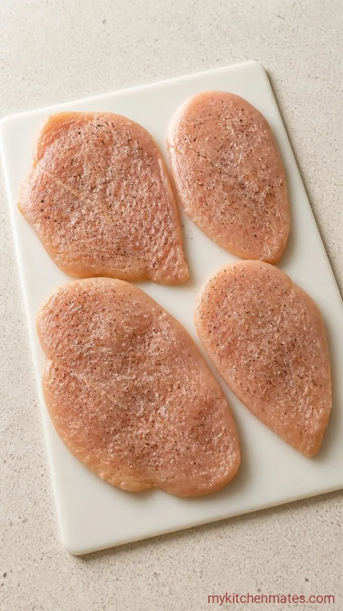 Step 1: Pound and Season the Chicken