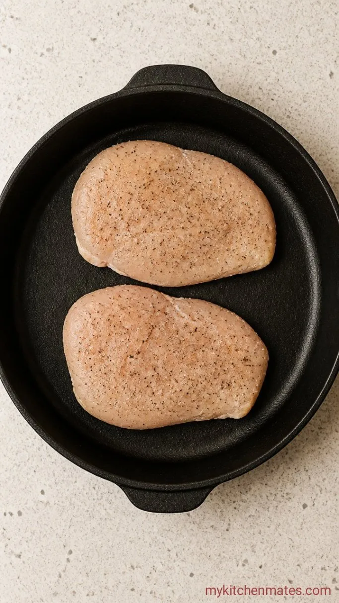 Step 1: Pound and Season the Chicken