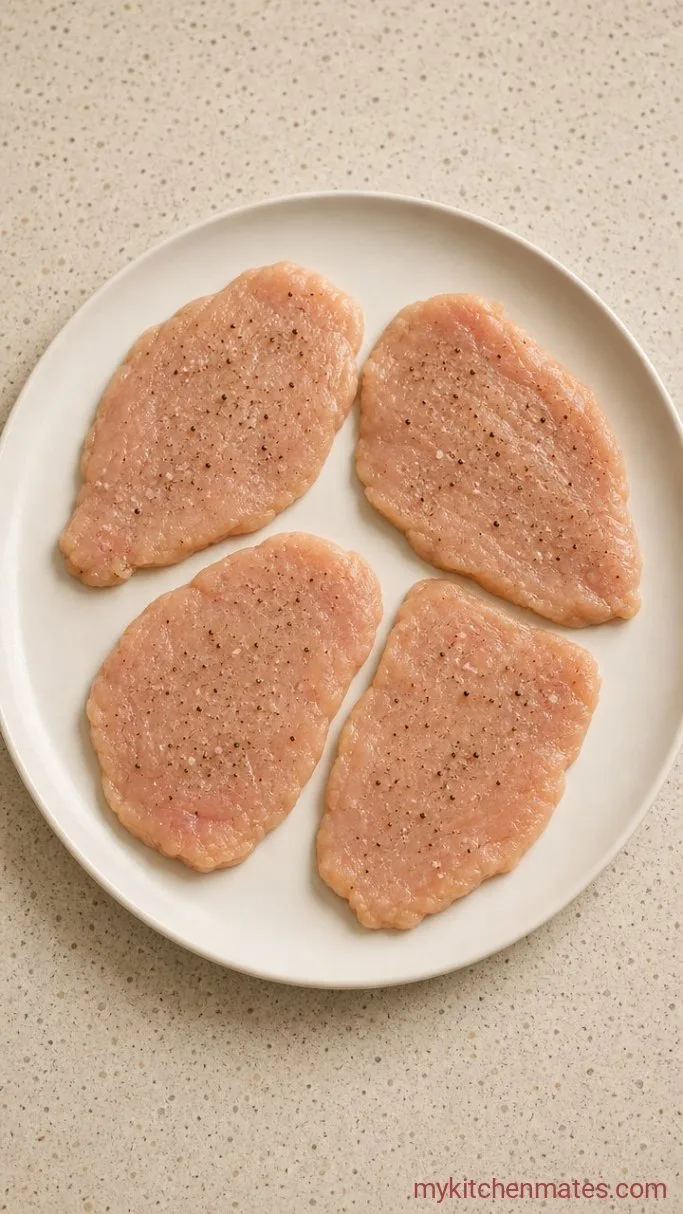 15-Minute Pan-Seared Chicken Breast Cutlets Step 1: Pound and Season the Chicken