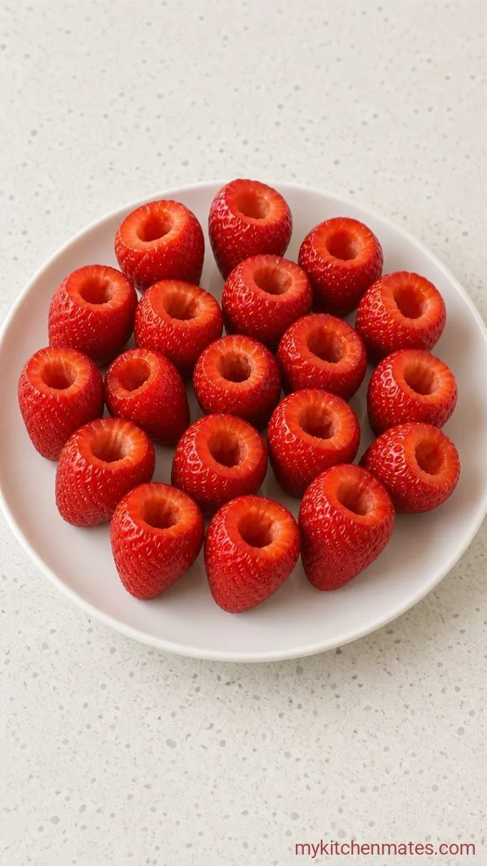 Step 1: Prep the Strawberries