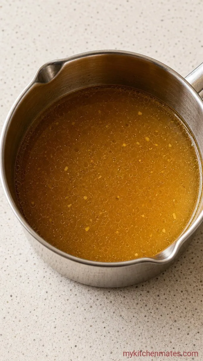 15-Minute Egg Drop Soup Step 1: Prepare the Broth