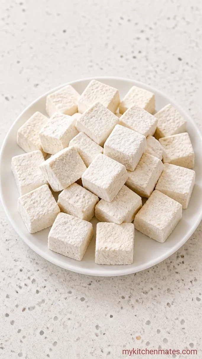 Step 1: Press and Coat the Tofu