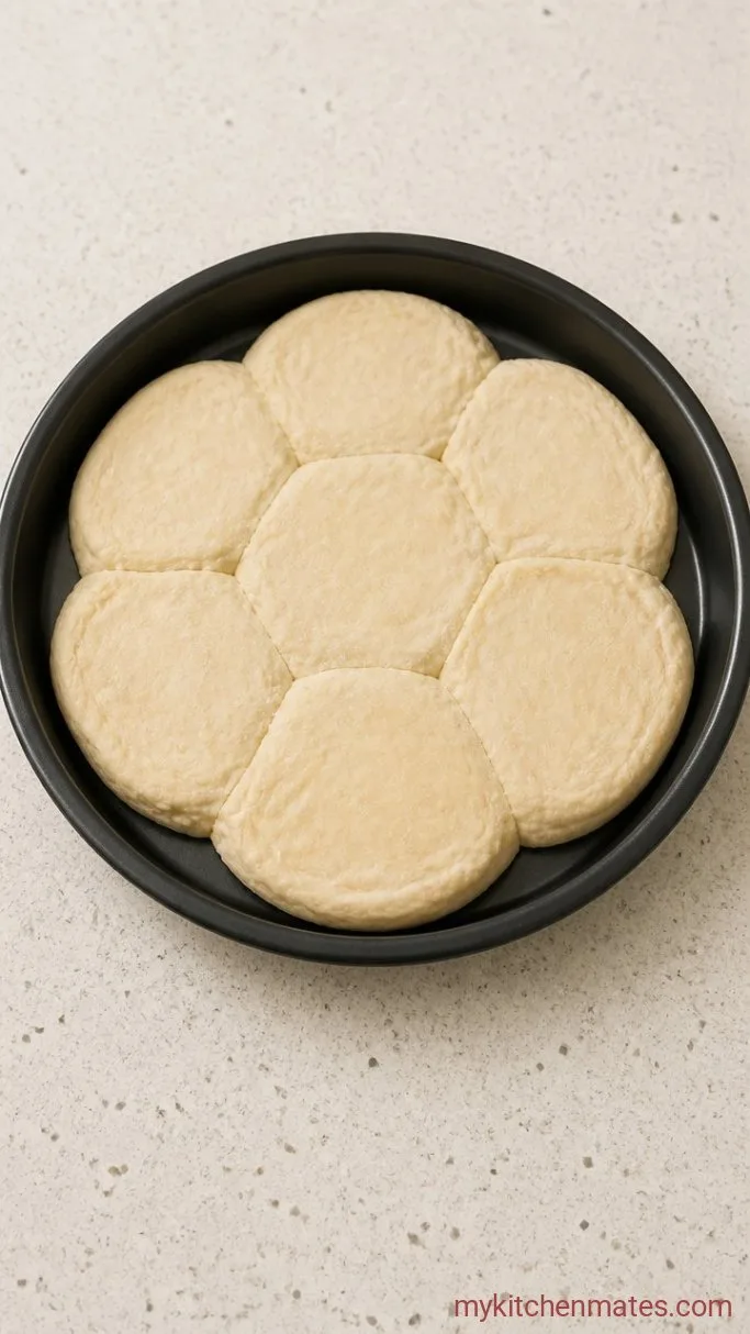 Step 1: Press the Biscuit Crust