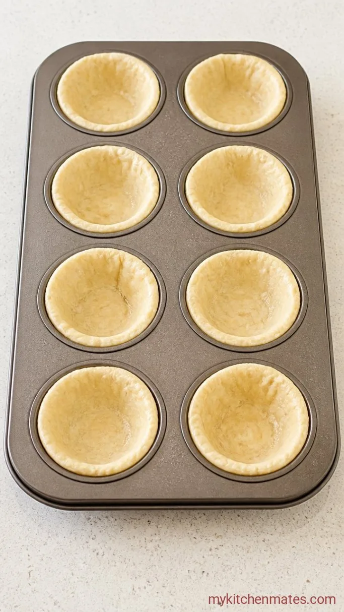 Step 1: Press the Biscuits into the Tin