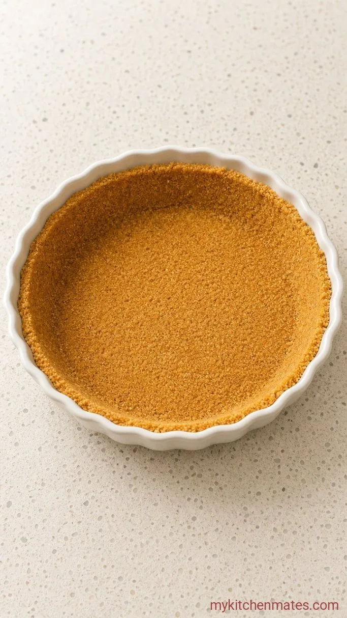 No-Bake Woolworth Cheesecake Recipe Step 1: Press the Crust