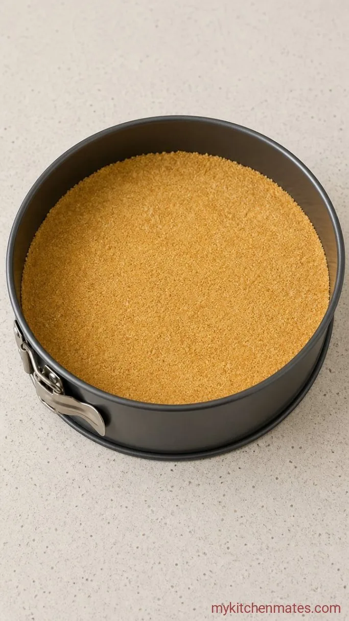 Step 1: Press the Graham Cracker Crust