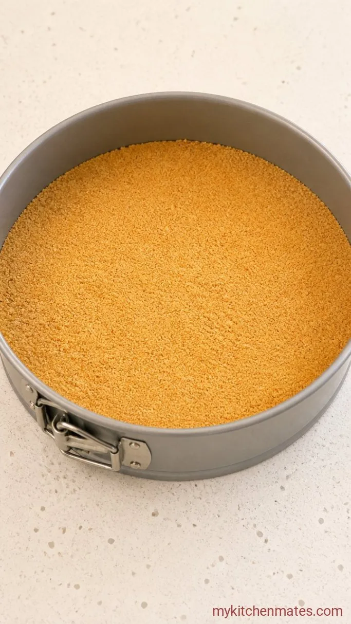 Step 1: Press the Graham Cracker Crust
