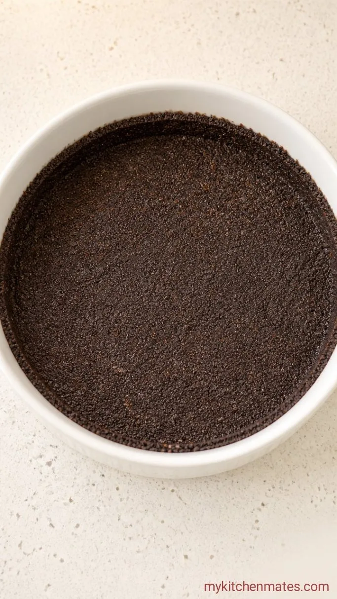 Step 1: Press the Oreo Crust