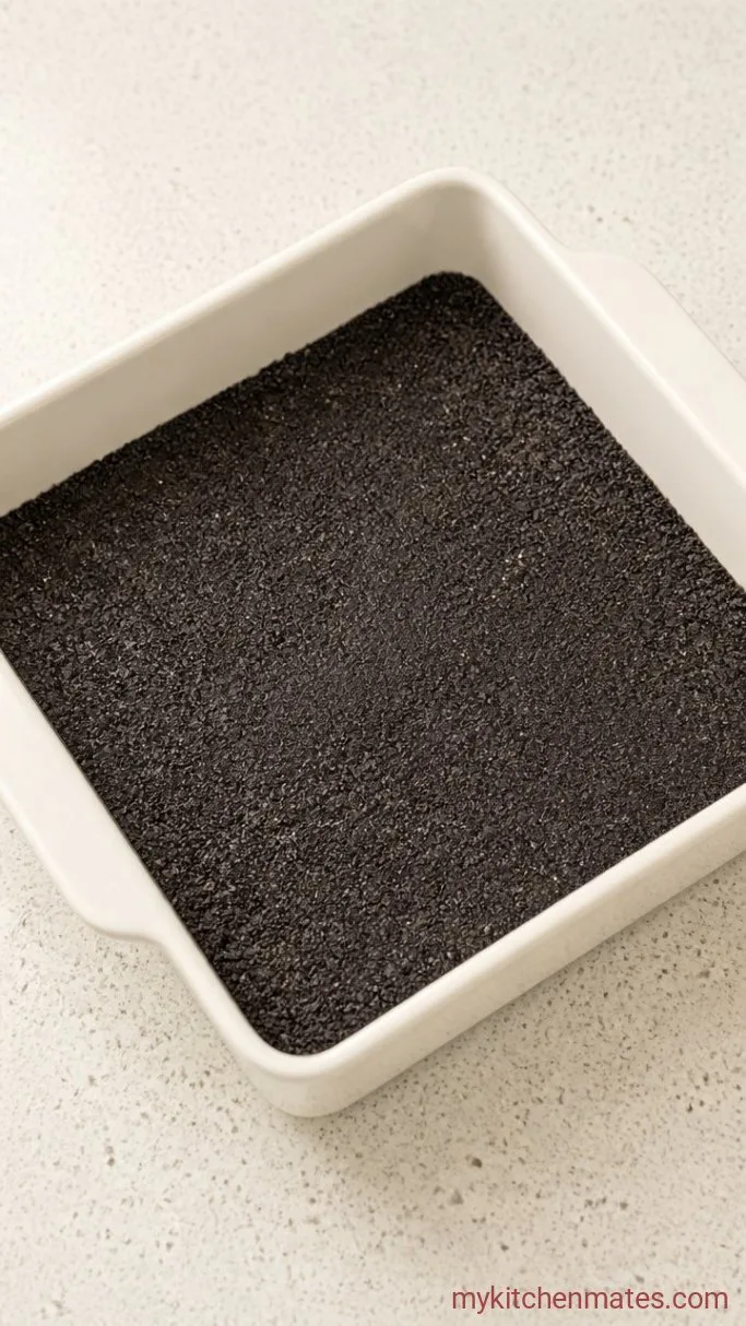 Step 1: Press the Oreo Crust