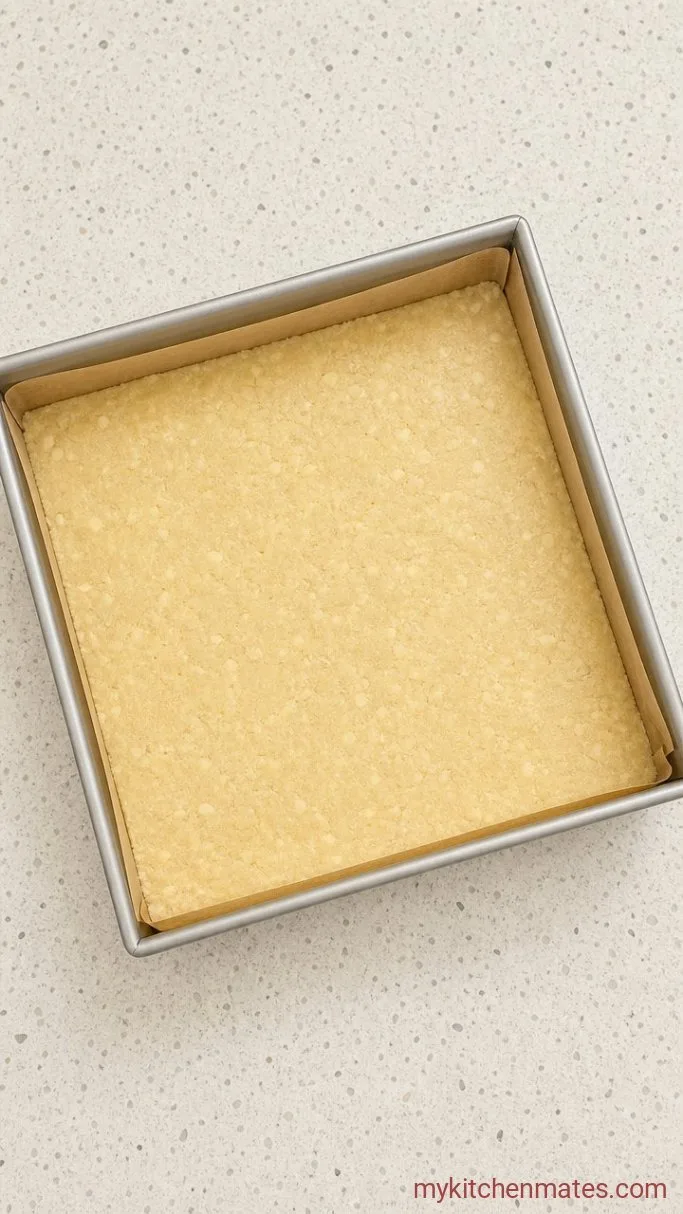 Step 1: Press the Shortbread Crust