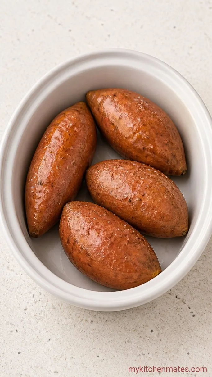 Step 1: Prick and Prep the Potatoes