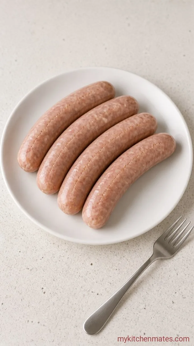 Step 1: Prick and Season the Brats