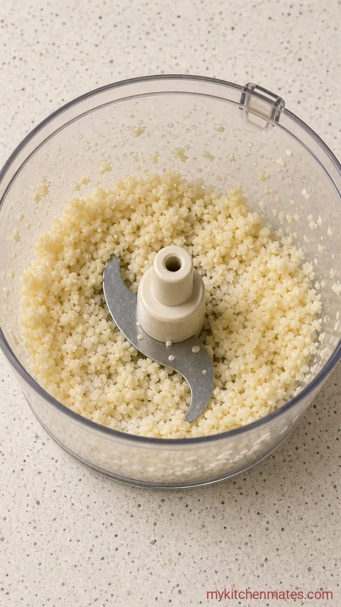 Step 1: Process the Garlic and Salt
