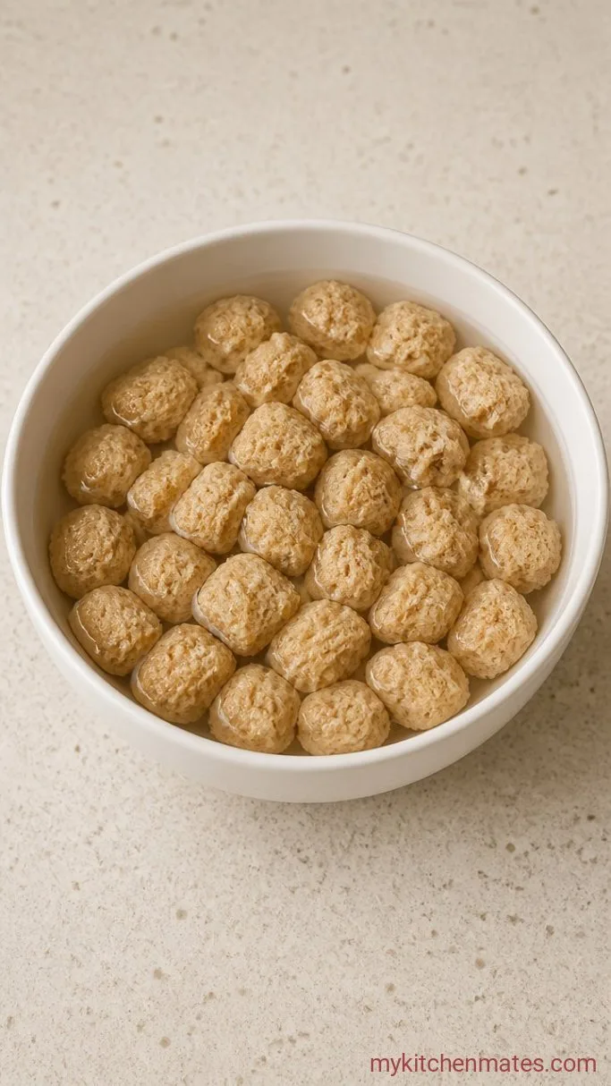 Step 1: Rehydrate the Soya Chunks